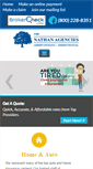 Mobile Screenshot of nathanagencies.com